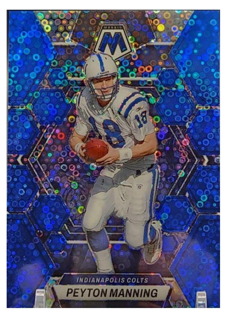 2023 Panini Mosaic Base Set Peyton Manning #100 card