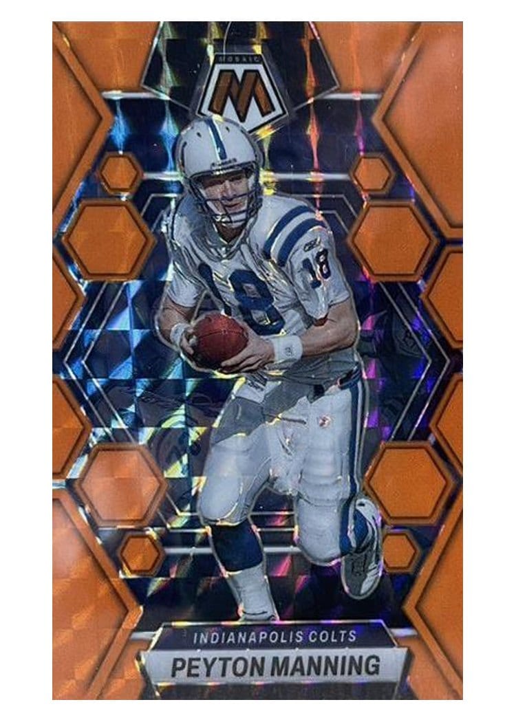 2023 Panini Mosaic Base Set Peyton Manning #100 card