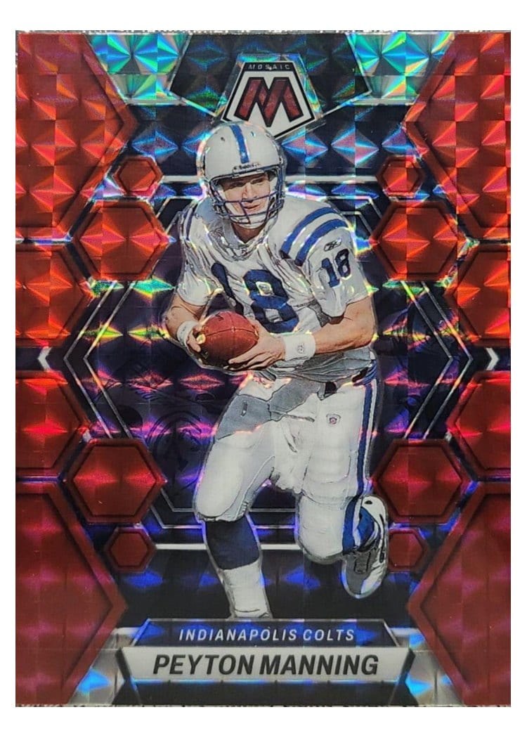 2023 Panini Mosaic Base Set Peyton Manning #100 card
