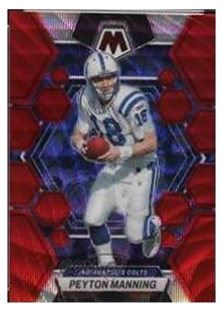 2023 Panini Mosaic Base Set Peyton Manning #100 card