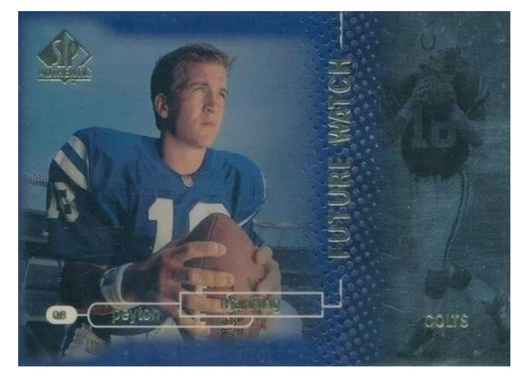 2024 Panini Flawless Star Swatch Signatures Peyton Manning #14 card