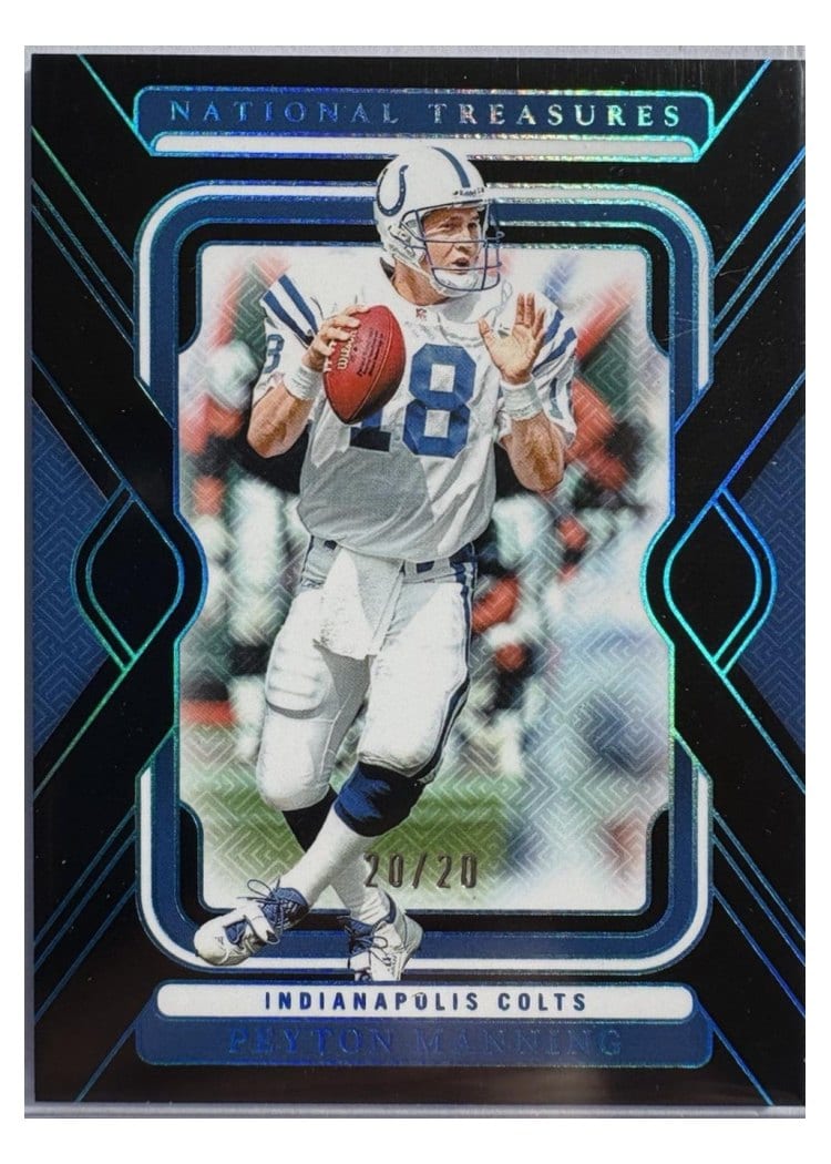 2024 Panini National Treasures Base Set Peyton Manning #44 card