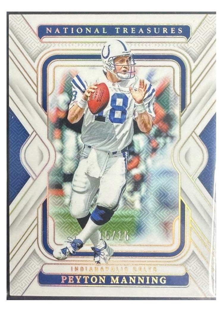 2024 Panini National Treasures Base Set Peyton Manning #44 card