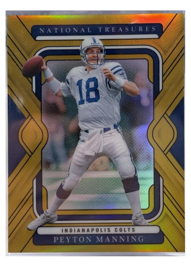 2024 Panini National Treasures Base Set Peyton Manning #44 card