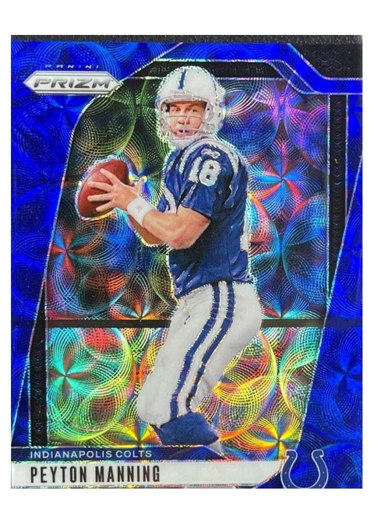 2024 Panini Prizm Base Set Peyton Manning Choice Blue #126 card