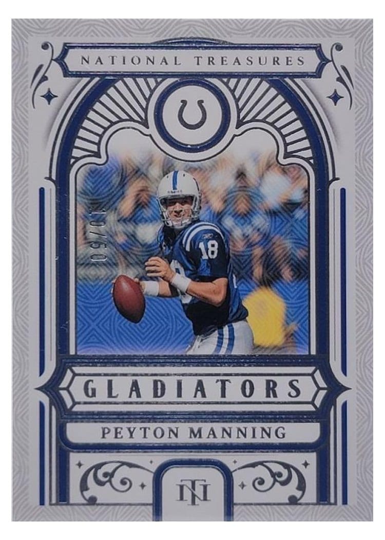 2025 Panini National Treasures Gladiators Peyton Manning #13