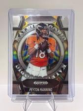 2025 Panini Prizm Black Kaleidoscopic Peyton Manning #14 card