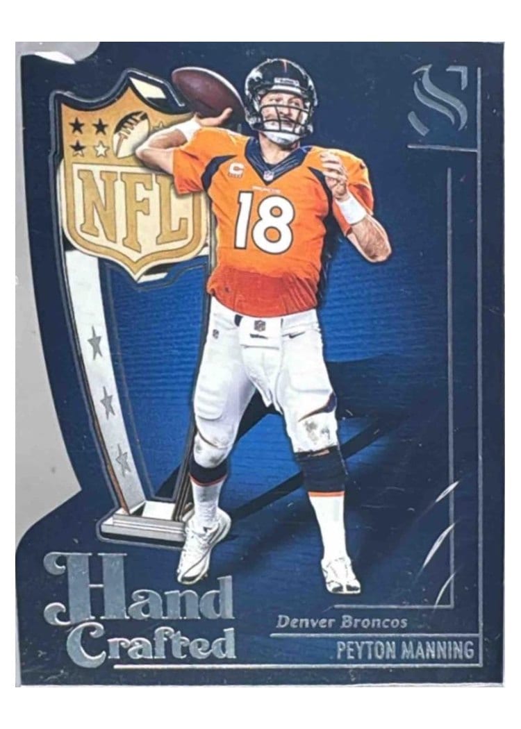 2025 Panini Silhouette Hand Crafted MVP Peyton Manning #1 card