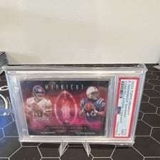 2024 Topps Midnight Constellations Peyton Manning / Eli Manning #C-22 card