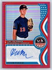 2025 Panini Stars & Stripes 13U/14U National Team Signatures Peyton Osheaski #NTS-PO card