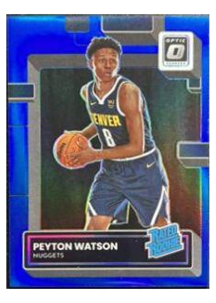 2022-23 Donruss Optic Base Set Peyton Watson #223 card