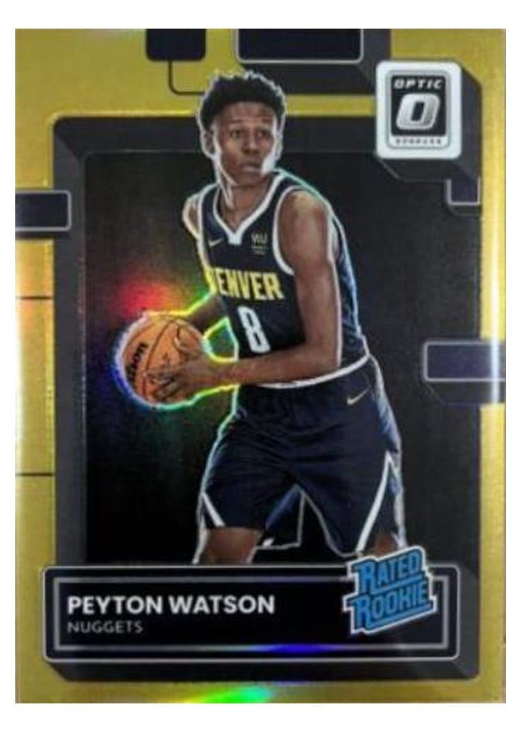 2022-23 Donruss Optic Base Set Peyton Watson #223 card