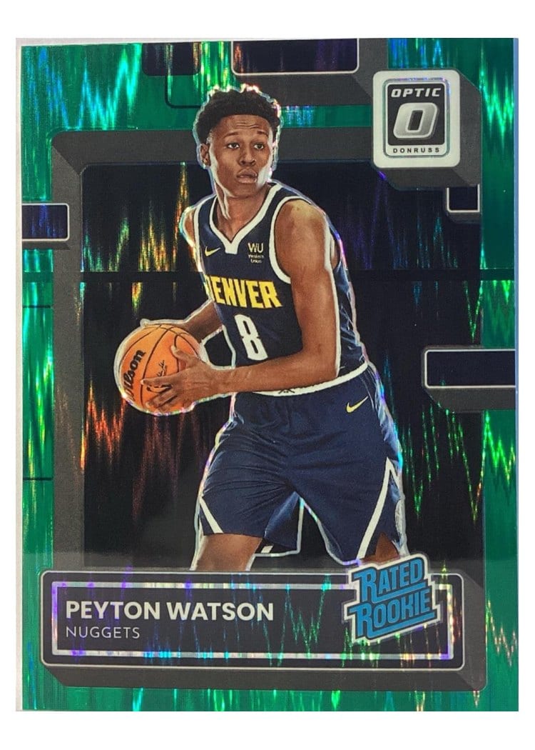 2022-23 Donruss Optic Base Set Peyton Watson #223 card