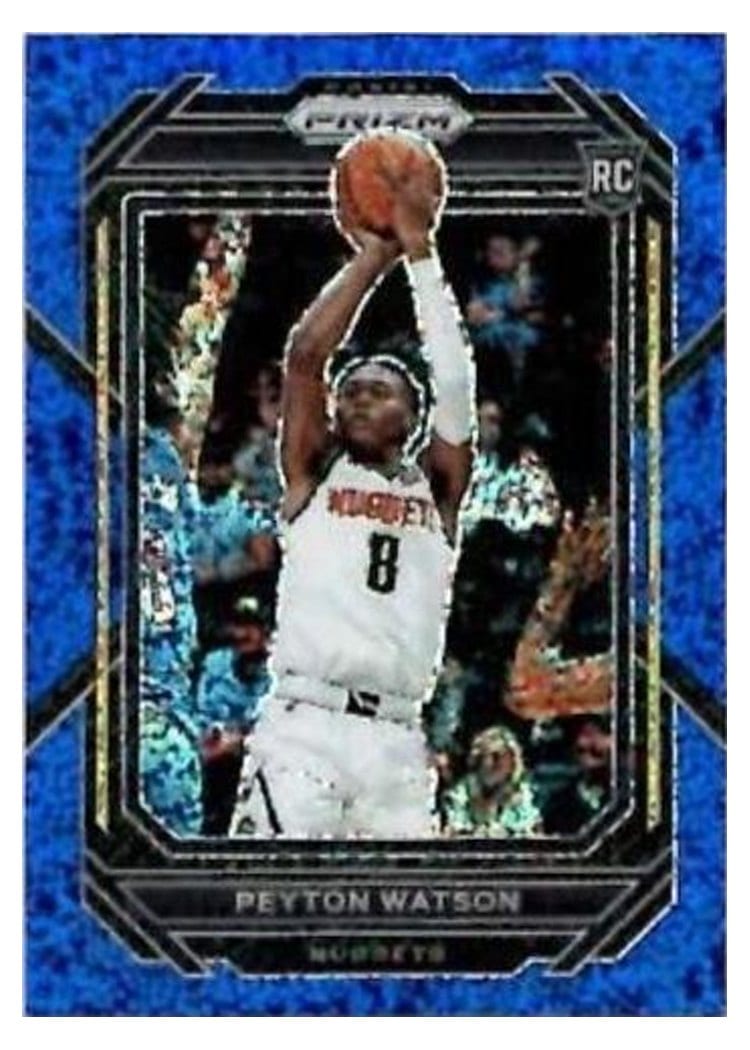 2022-23 Panini Prizm Base Set Peyton Watson #259 card