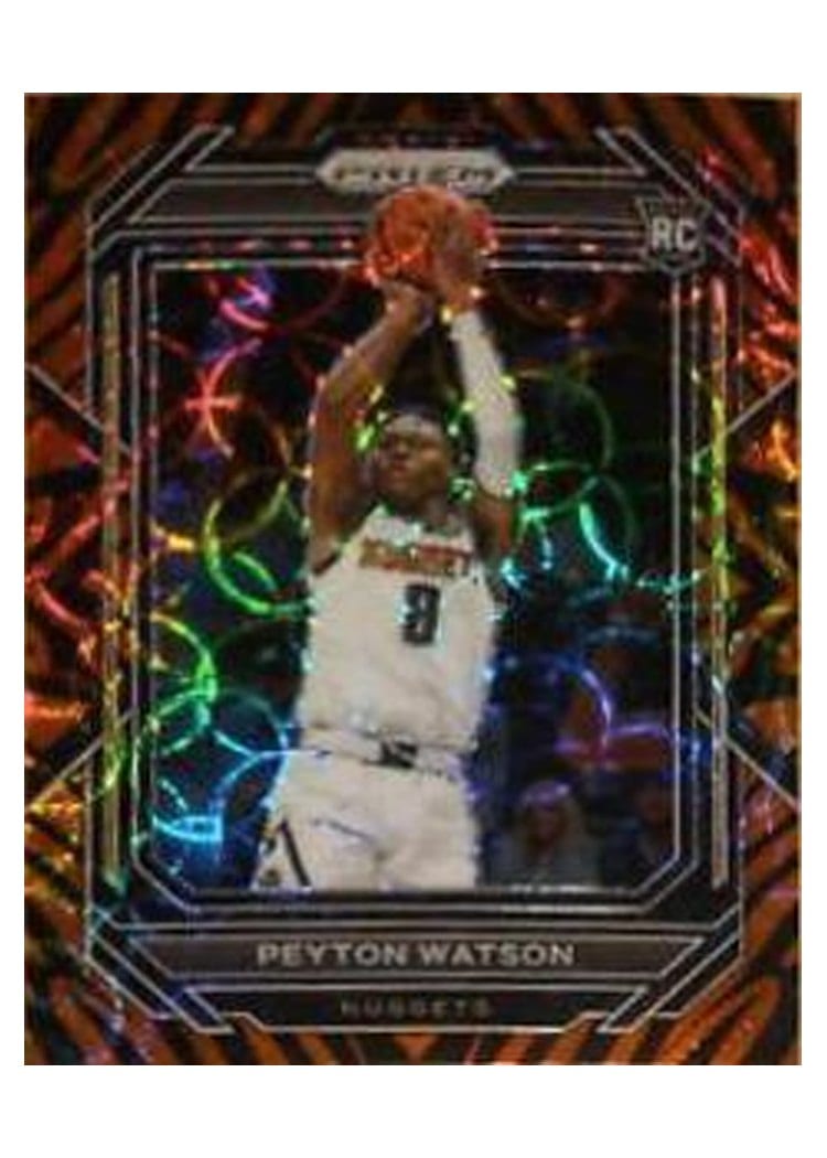 2022-23 Panini Prizm Base Set Peyton Watson #259 card