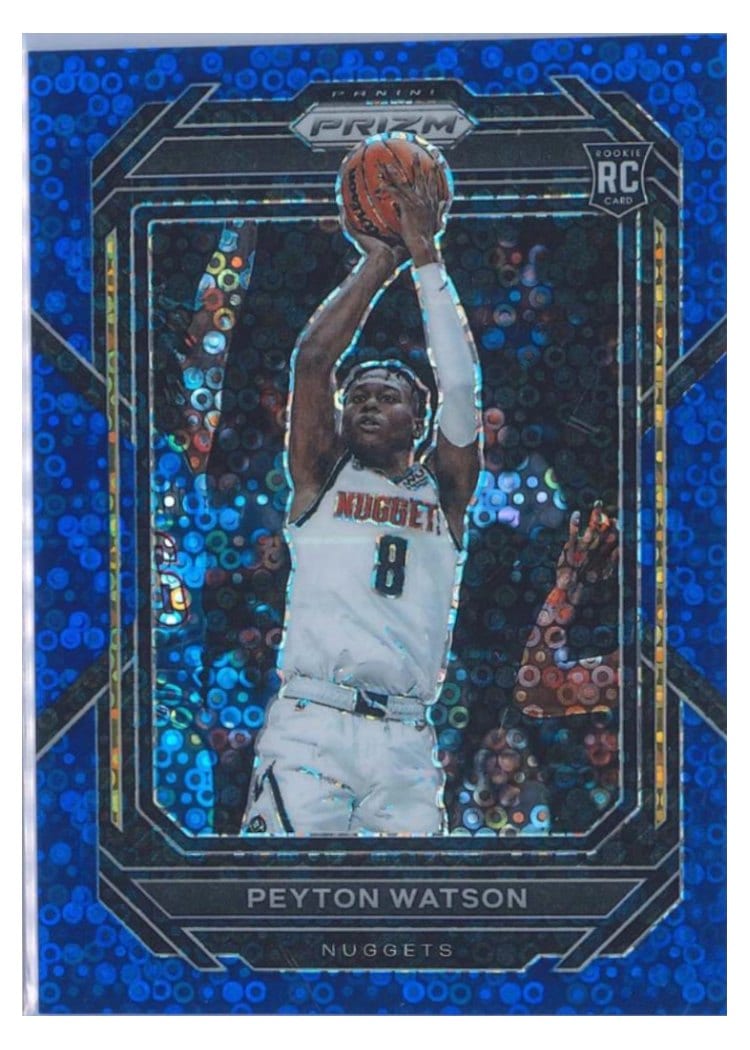 2022-23 Panini Prizm Base Set Peyton Watson #259 card
