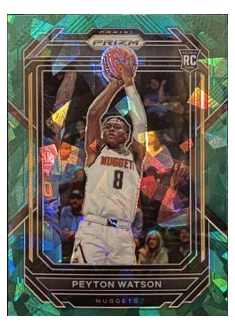 2022-23 Panini Prizm Base Set Peyton Watson #259 card