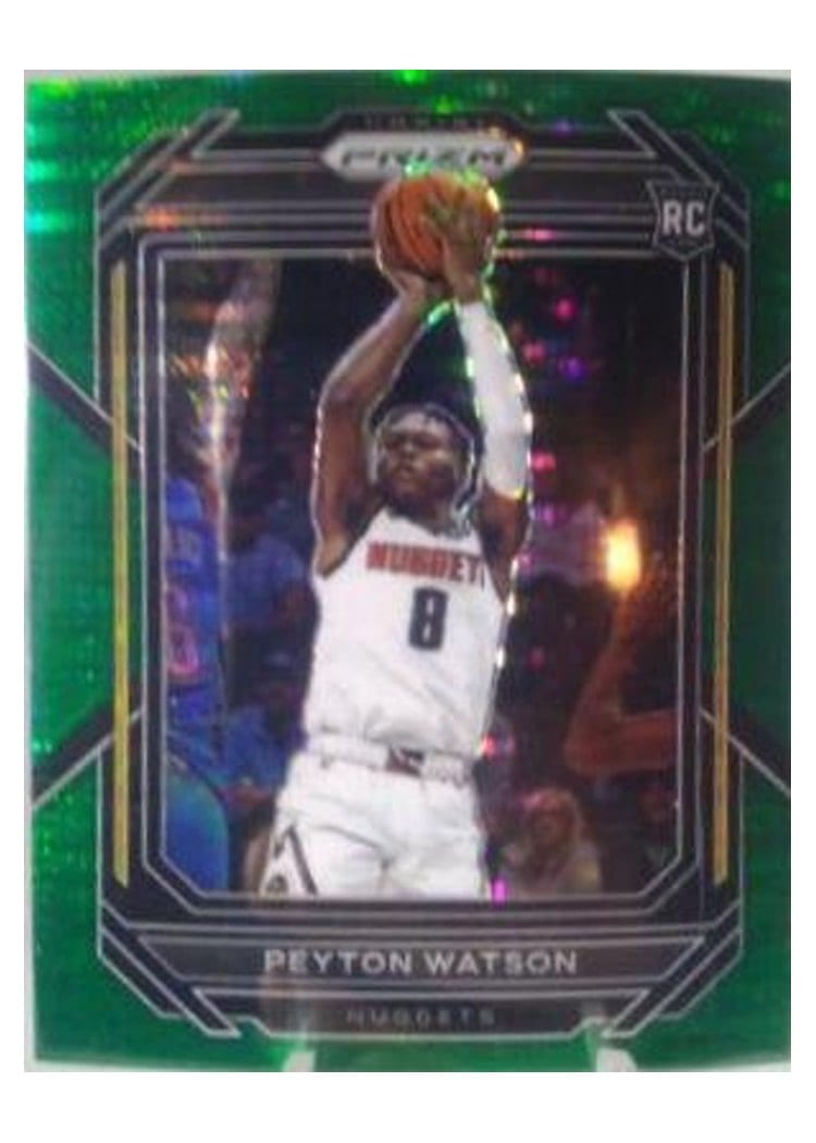 2022-23 Panini Prizm Base Set Peyton Watson #259 card