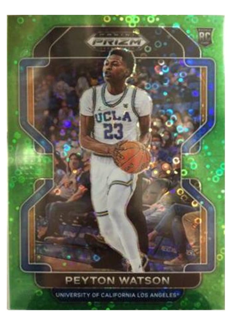 2022-23 Panini Prizm Base Set Peyton Watson #259 card