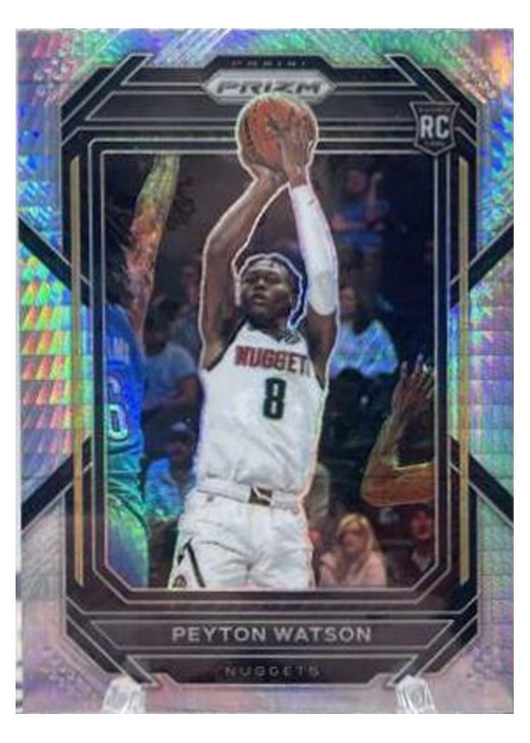 2022-23 Panini Prizm Base Set Peyton Watson #259 card