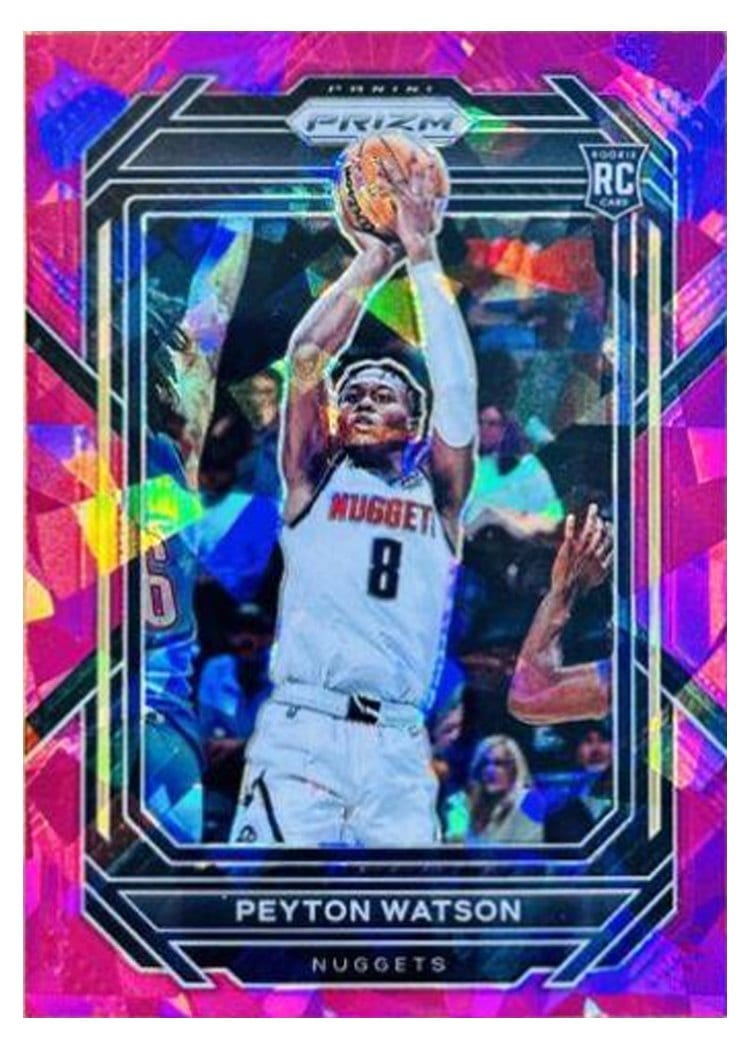 2022-23 Panini Prizm Base Set Peyton Watson #259 card