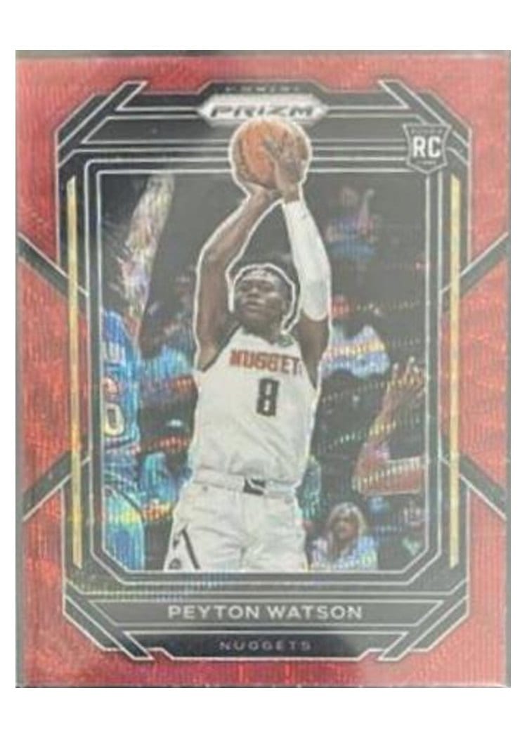 2022-23 Panini Prizm Base Set Peyton Watson #259 card