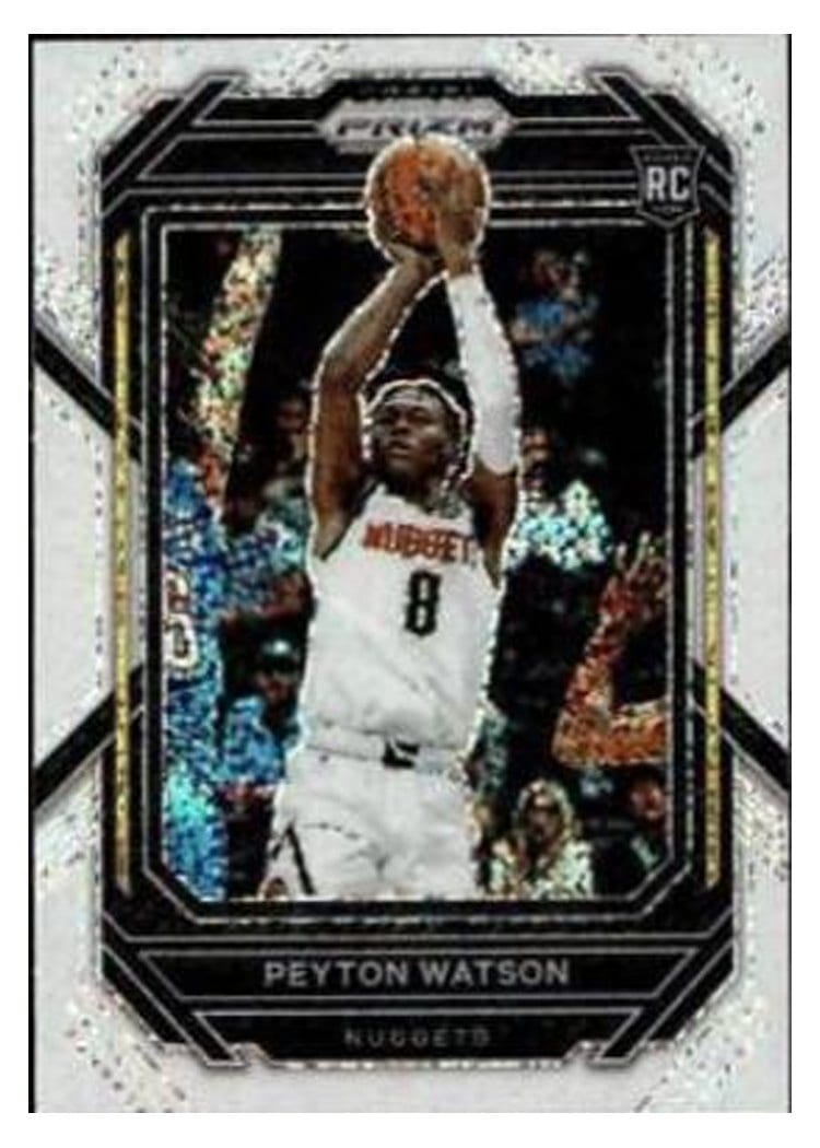 2022-23 Panini Prizm Base Set Peyton Watson #259 card