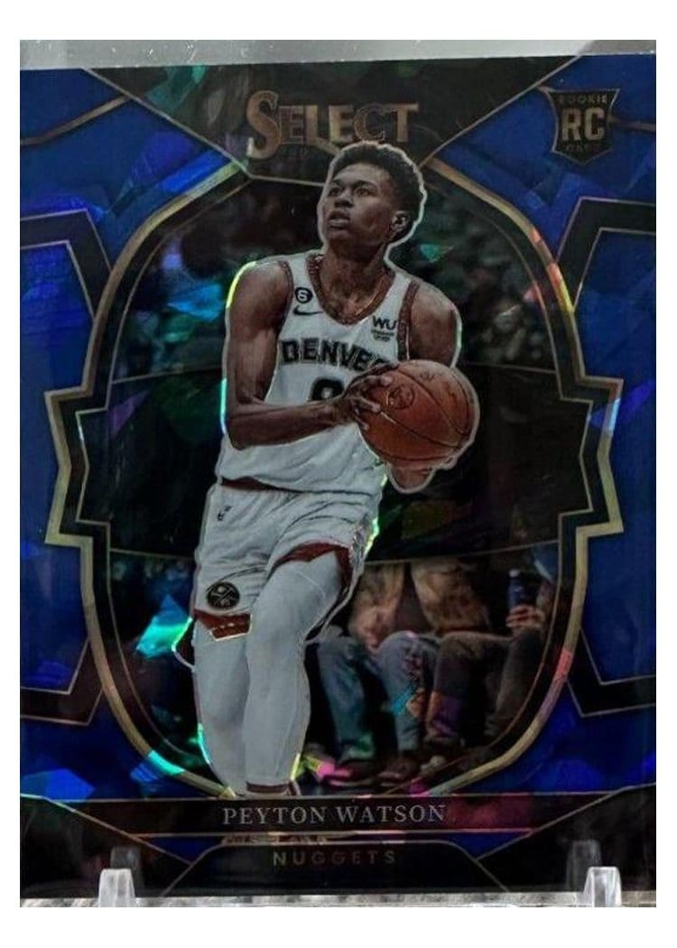 2022-23 Panini Select Base Set Peyton Watson #74 card