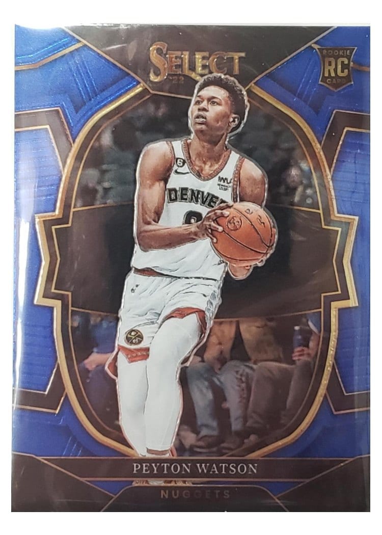 2022-23 Panini Select Base Set Peyton Watson #74 card