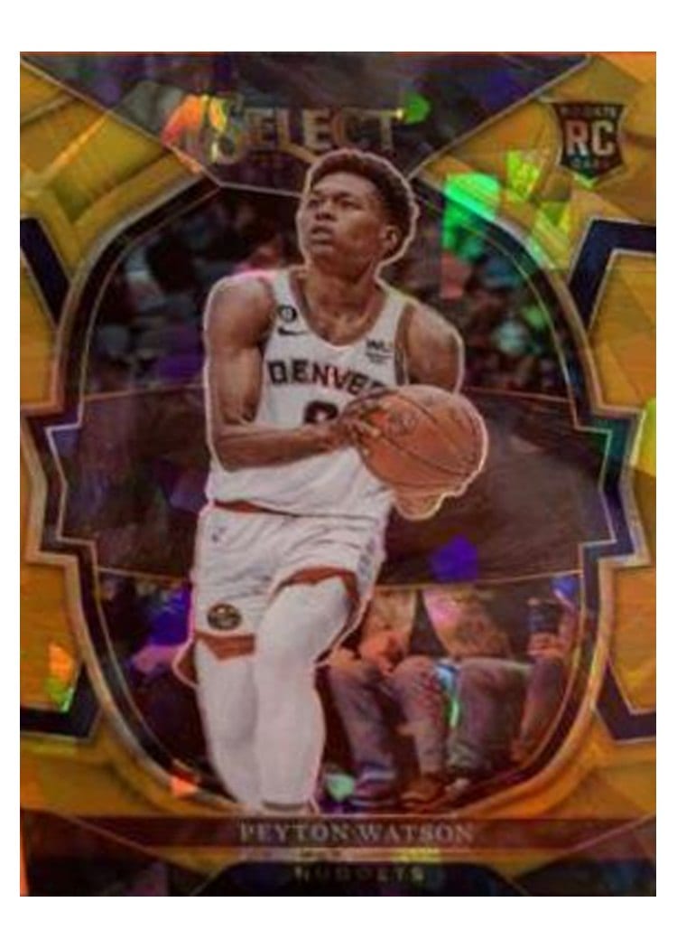 2022-23 Panini Select Base Set Peyton Watson #74 card