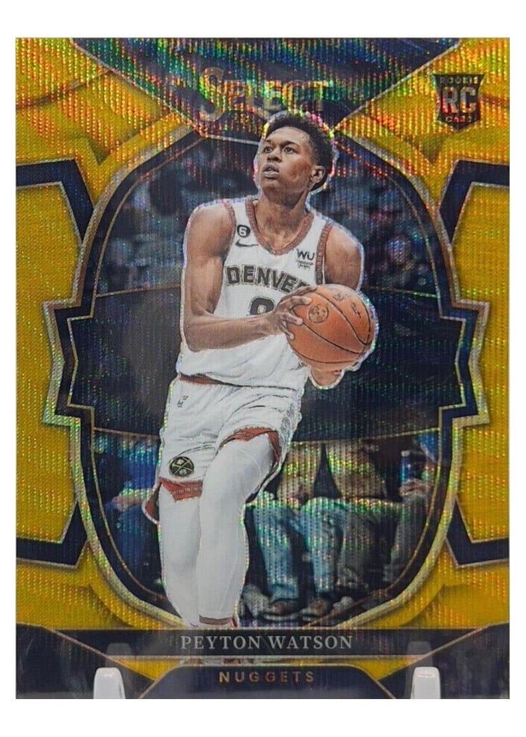 2022-23 Panini Select Base Set Peyton Watson #74 card