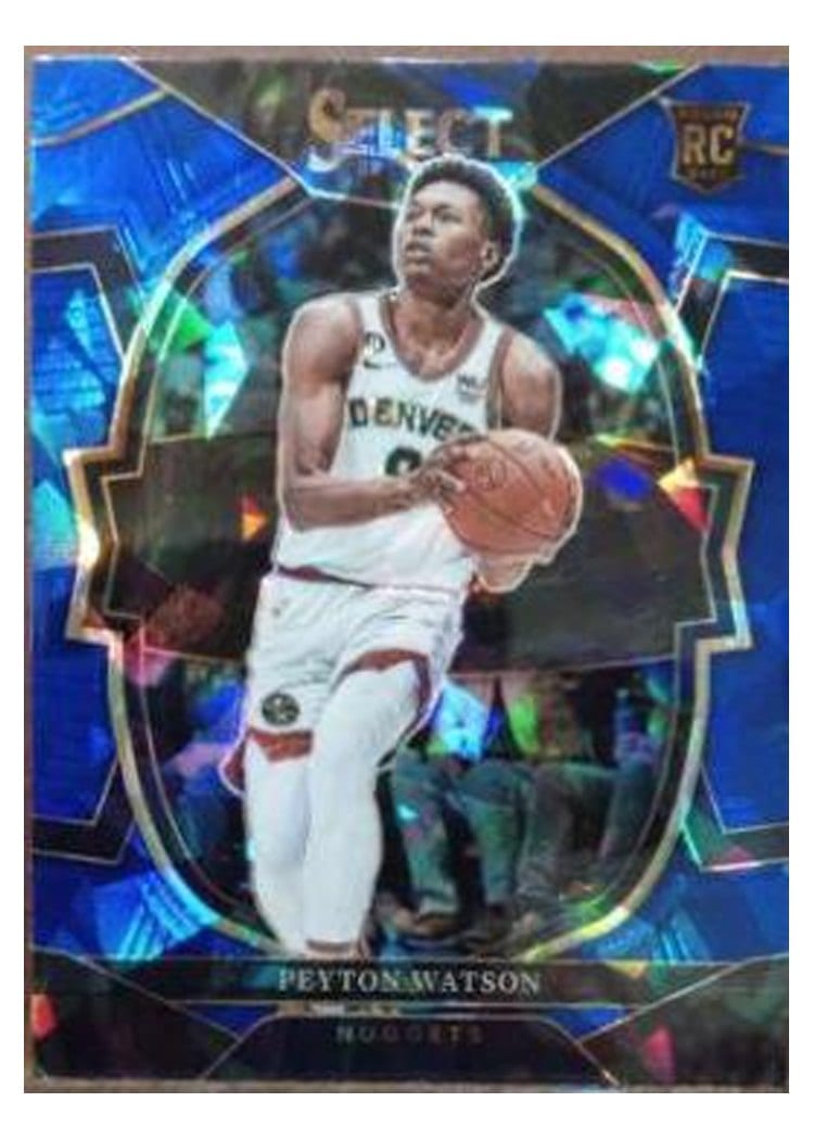 2022-23 Panini Select Base Set Peyton Watson #74 card
