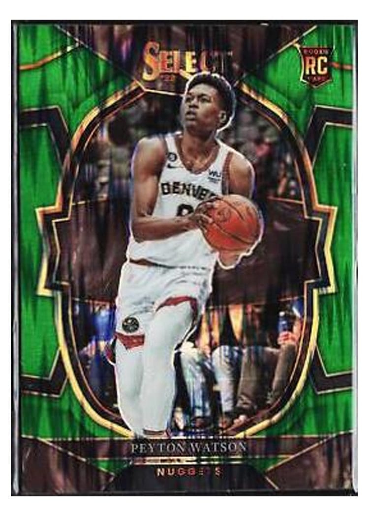 2022-23 Panini Select Base Set Peyton Watson #74 card