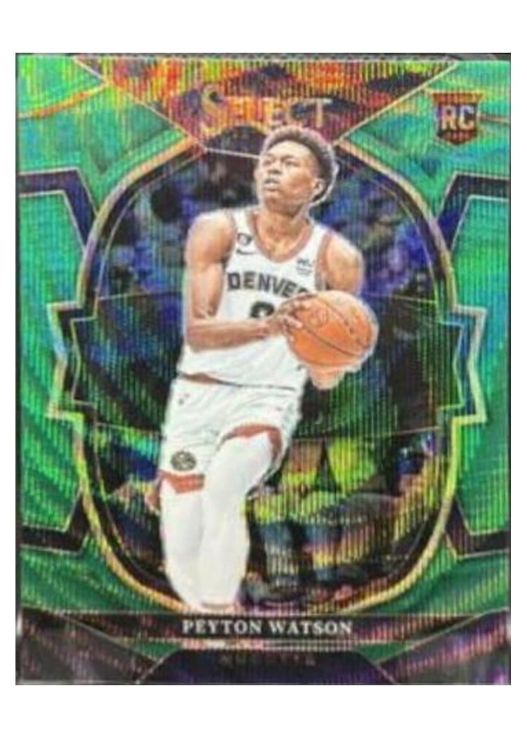 2022-23 Panini Select Base Set Peyton Watson #74 card