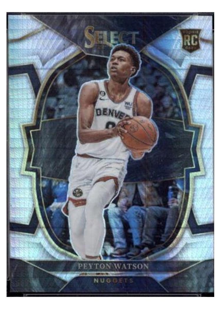 2022-23 Panini Select Base Set Peyton Watson #74 card
