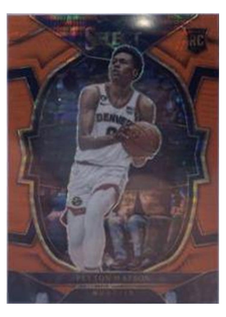 2022-23 Panini Select Base Set Peyton Watson #74 card