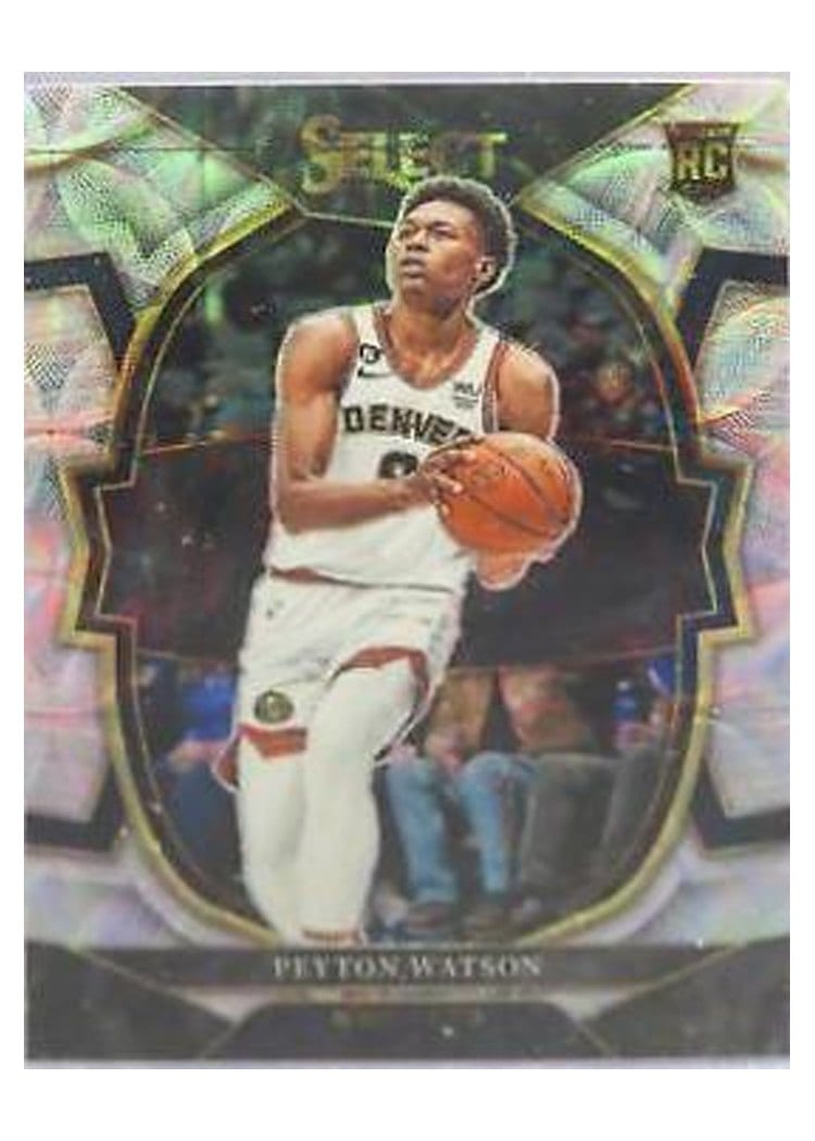 2022-23 Panini Select Base Set Peyton Watson #74 card