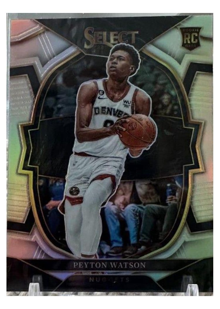 2022-23 Panini Select Base Set Peyton Watson #74 card