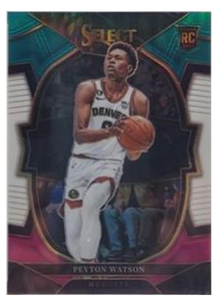 2022-23 Panini Select Base Set Peyton Watson #74 card