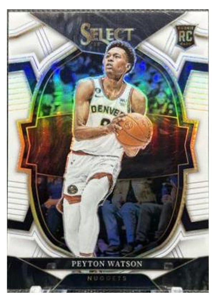 2022-23 Panini Select Base Set Peyton Watson #74 card