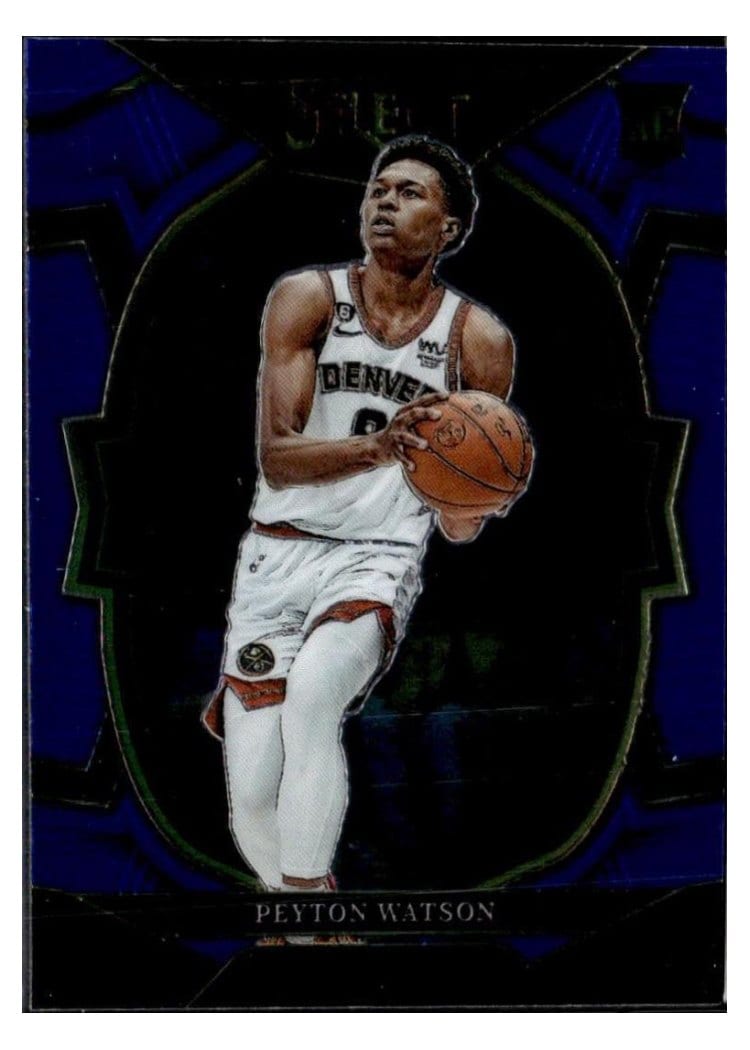 2022-23 Panini Select Base Set Peyton Watson #74 card