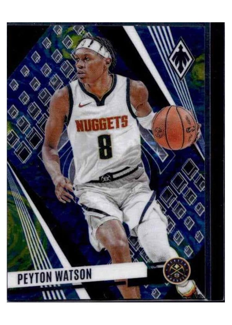 2023-24 Panini Phoenix Base Set Peyton Watson #50 card