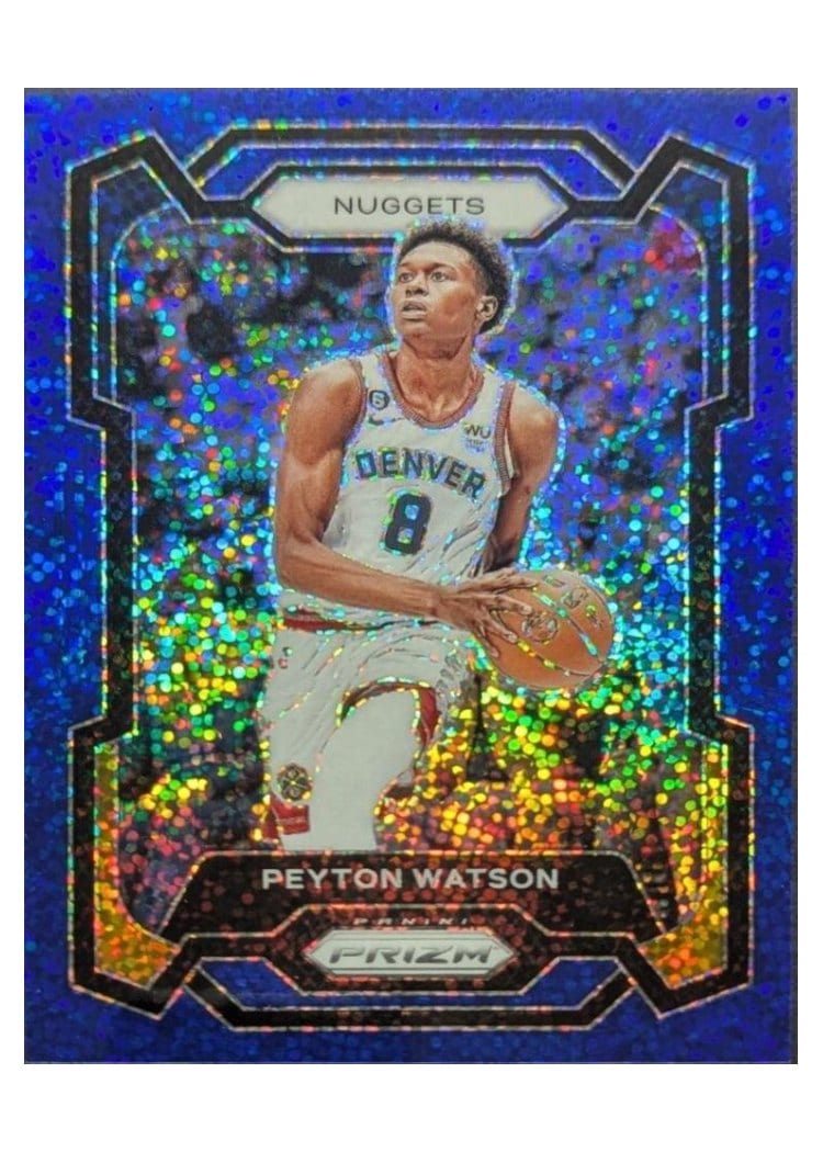 2023-24 Panini Prizm Base Set Peyton Watson #247 card