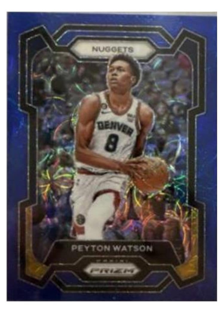 2023-24 Panini Prizm Base Set Peyton Watson #247 card