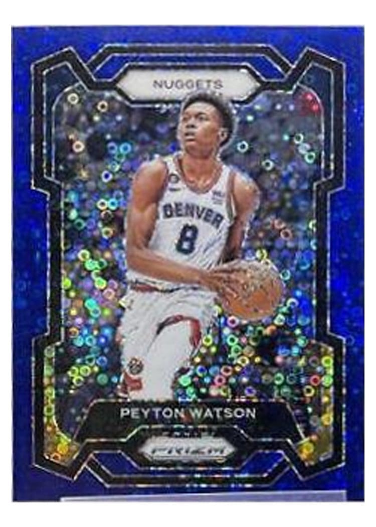 2023-24 Panini Prizm Base Set Peyton Watson #247 card