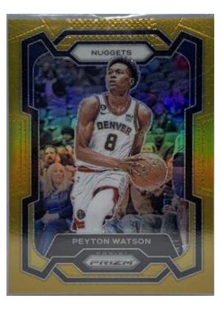2023-24 Panini Prizm Base Set Peyton Watson #247 card