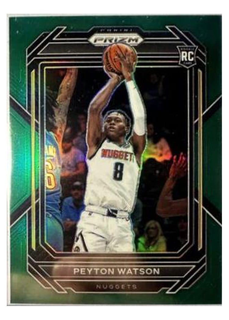 2023-24 Panini Prizm Base Set Peyton Watson #247 card
