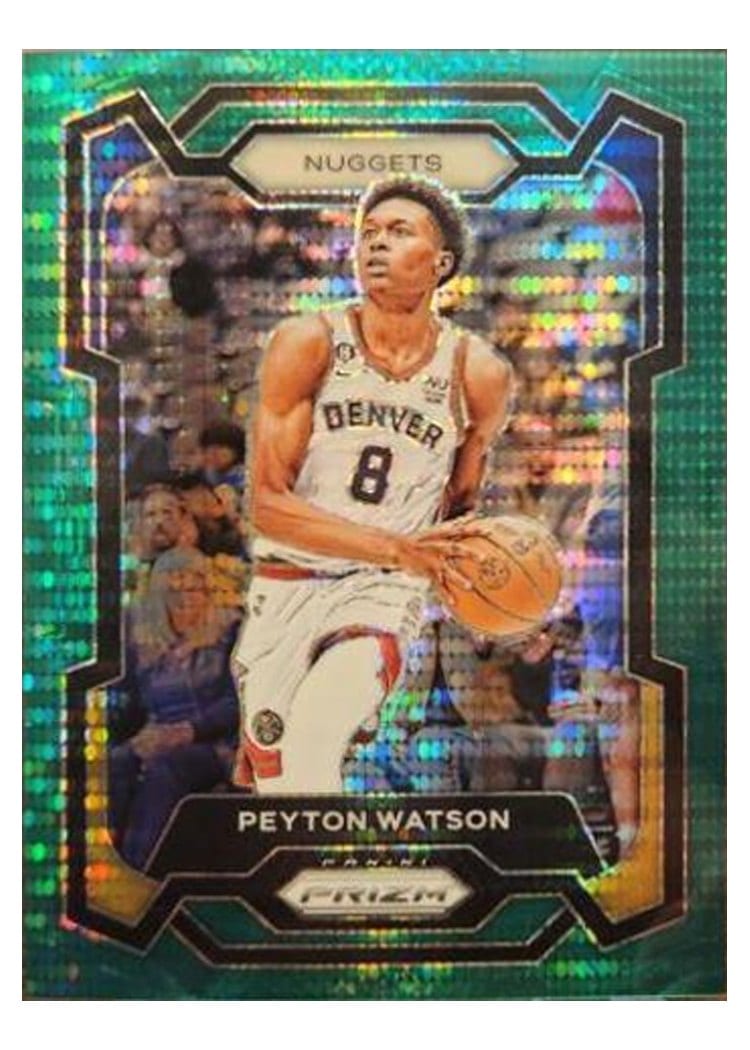 2023-24 Panini Prizm Base Set Peyton Watson #247 card
