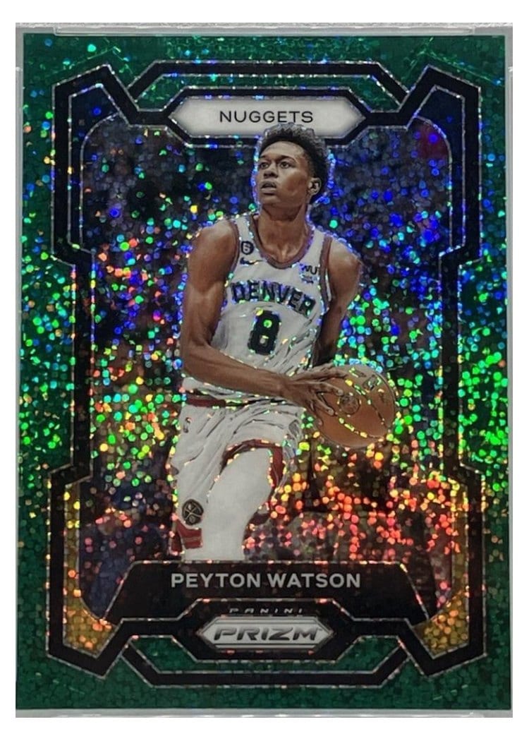 2023-24 Panini Prizm Base Set Peyton Watson #247 card
