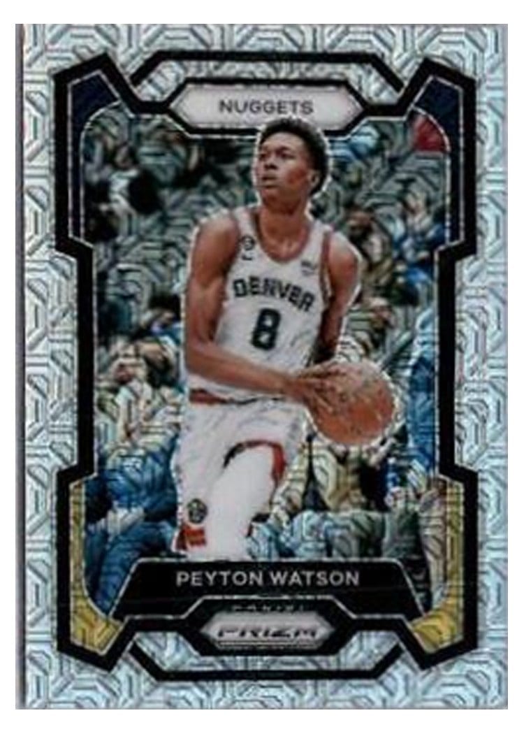 2023-24 Panini Prizm Base Set Peyton Watson #247 card